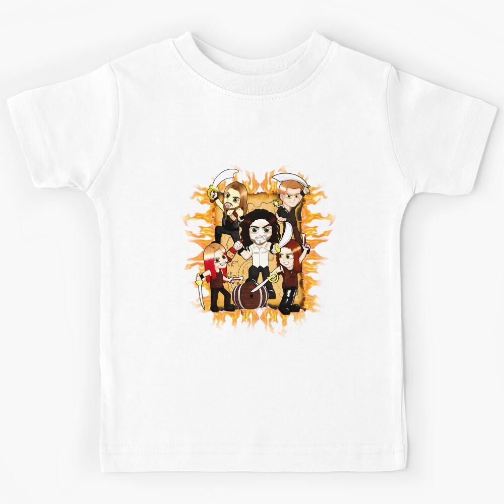 álest?rm - Pirate Metal Band Vintage Kids T-Shirt 150