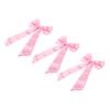 3pcs Bow Room Decor Large Satin Bows Wall Fireplace Elegant Ribbon Design Easy Installation Decorative for Parties