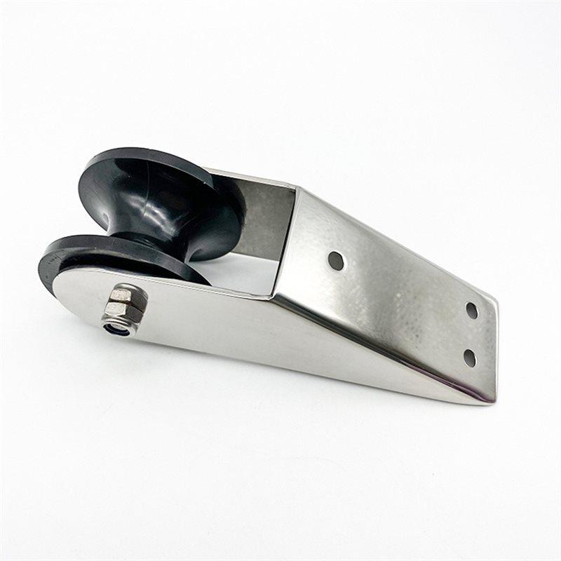 Yacht Lift Roller Holder Mount For Stamping Boat Trailer Bow Anchor Roller 316 Stainless Steel
