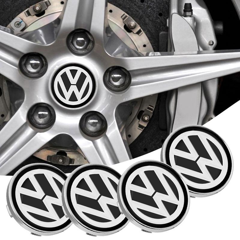 Car Wheel Center Stickers Hub Decals Auto Styling For Volkswagen Golf GTI MK1 MK2 MK3 MK4 MK5 MK6 MK7 MK8
