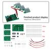 Cd4017+Ne555 Rot Weiß Blau LED Wasserlicht Produktion DIY Kit Löten Lernen Elektronisches Modul Ersatzteile Tj-56-715 DC 12V