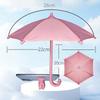 TikTok Mobile Phone Parasol Toy Cute Decoration Super Small Umbrella Photography Props Umbrella Mini Pig Suction Cup Umbrella