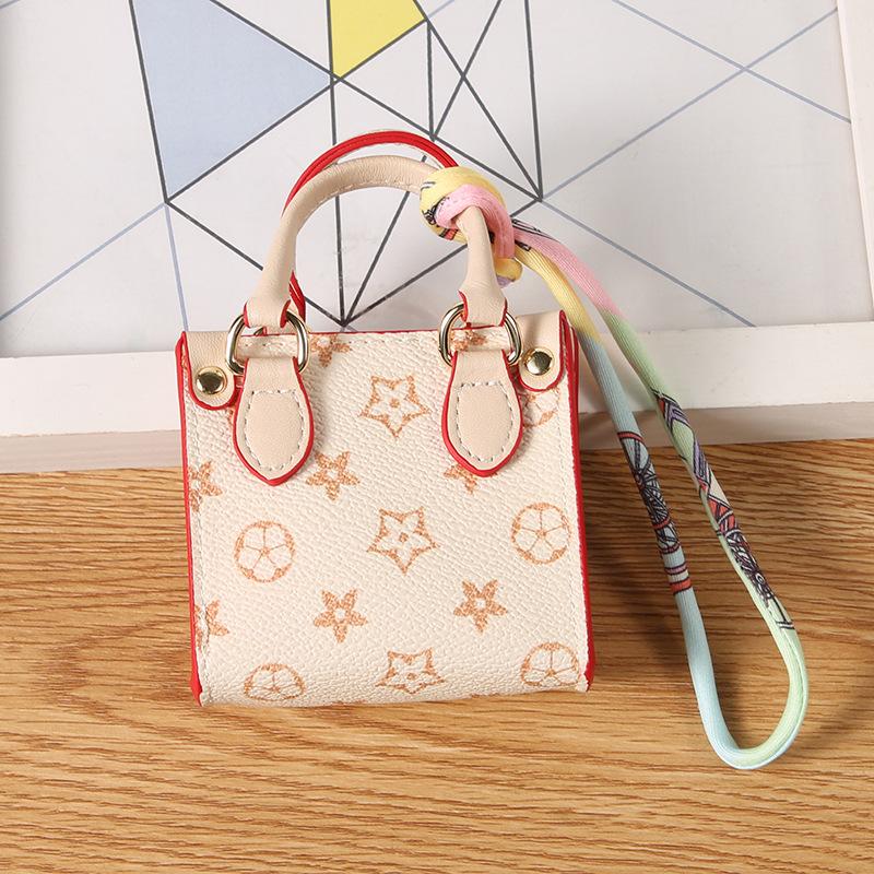 Tote bag mini change bag mini bag pendant earphone bag key bag car pendant surprise baby mini bag