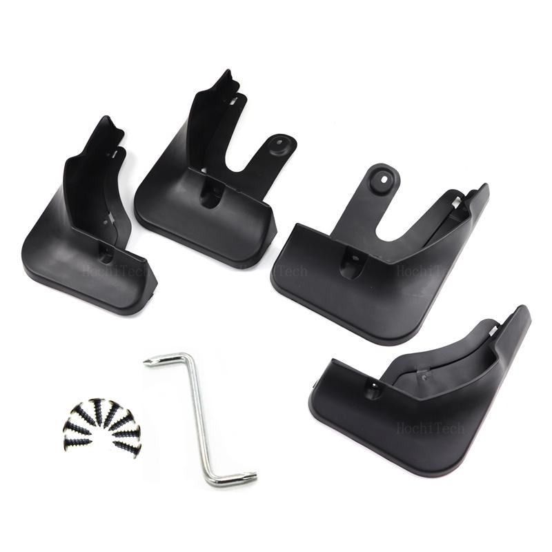 4pcs Black Mud Flaps For BYD Song Plus EV DM-i 2020-2023 Mudflaps Splash Guards Mud Flap Front Rear Mudguards Fender