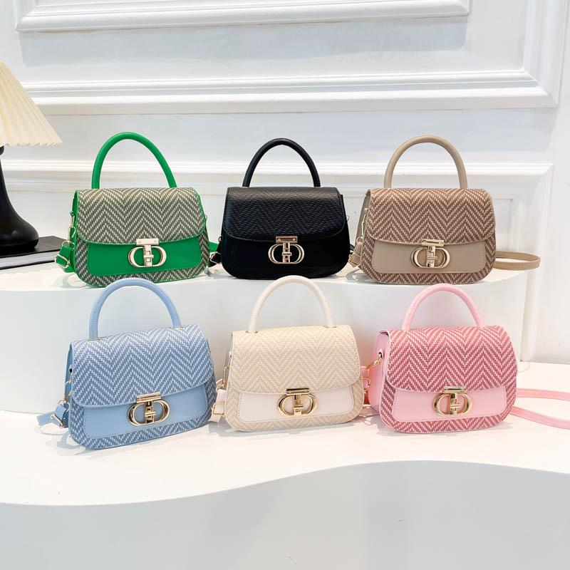 Spleißen beliebtes Schloss 2025 große Kapazität neue große Kapazität modisch einfach Umhänge tragbar Schulter Damen Tasche