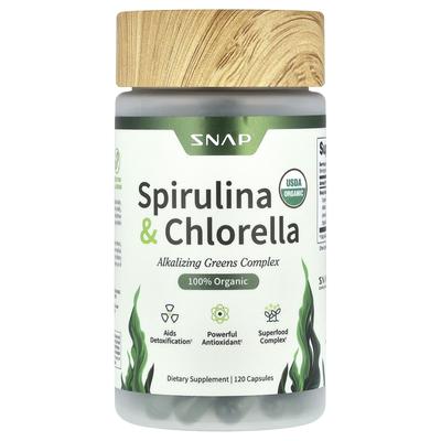 Spiruline & Chlorelle, 120 Capsules