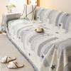 Reversible Chenille Sofa Towel Sofa Cover Anti-cat Scratch All-season Chenille Living Room Sofa Cover Blanket All-inclusive