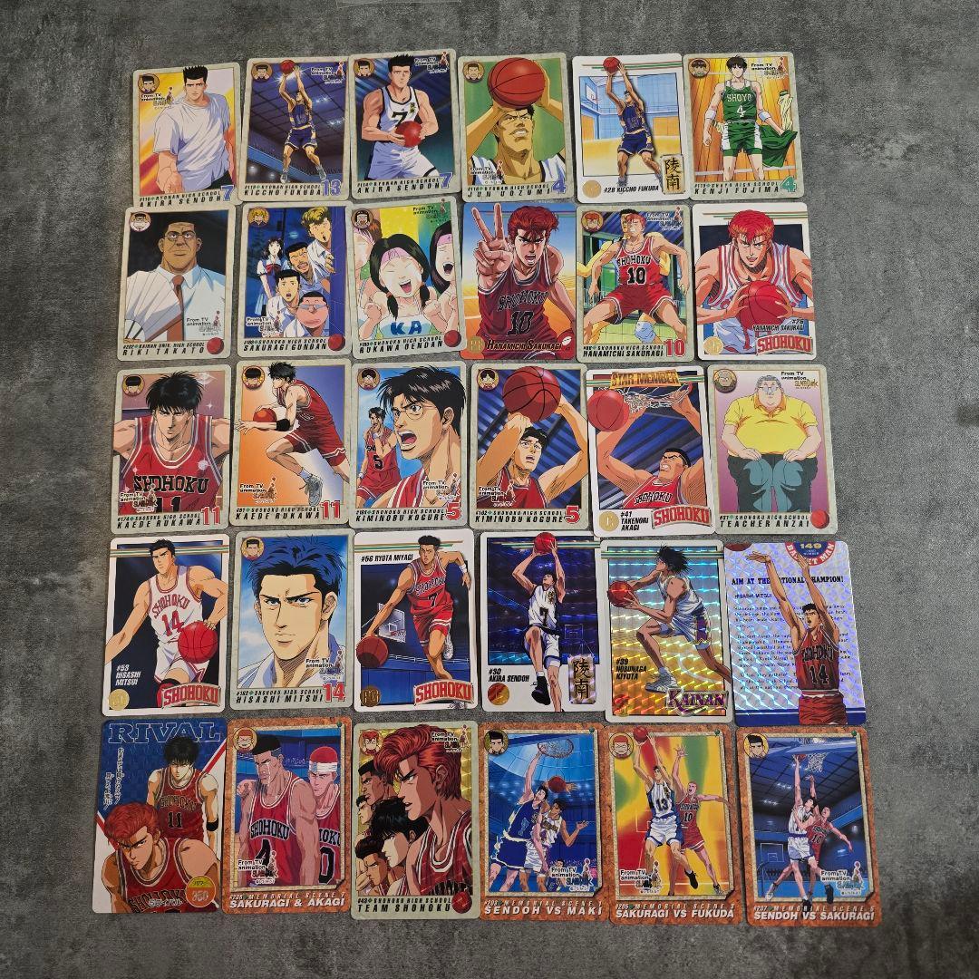 Rare Slam Dunk Shohoku Ryonan Kainan University Shoyo Trading Card Set of 30