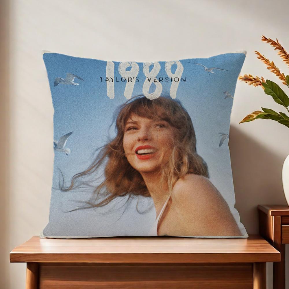 Taylor Singer S-Swift cushion cover soft Comfortable Pillow Case for Sofa Living Room Home office Decor Protective Covers