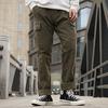 Vans Loose Fit Solid Color Straight Leg Cargo Pants Men bottoms Green VN0A5FJHKCZ