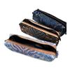 Embroidery Pattern Pencil Pouch Chinese Style Stationery Case Retro Pencil Case Students