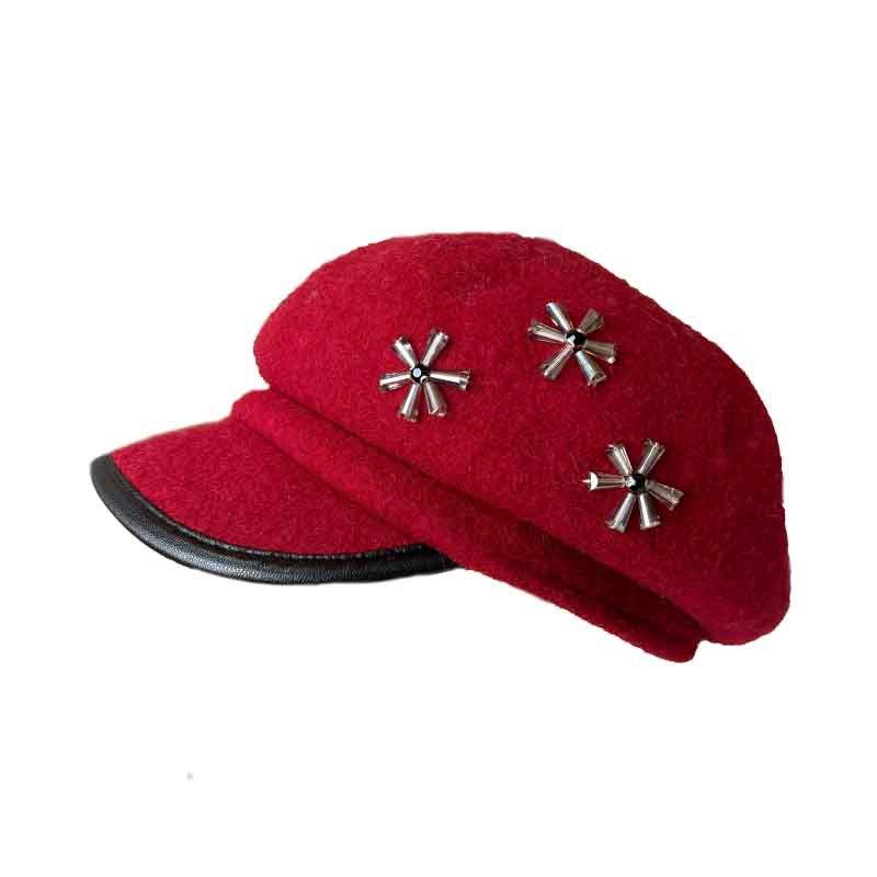 Hat Women's Autumn and Winter Wool Cap British Casual Felt Hat Versatile Fashion Foreign Style Beret Show Small Face