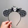 Halloween Cat Ears Pumpkin Spider Headband Hair Clip Cosplay Party Performance