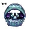 Compact Showcase Decorations Halloween Decoration, Resin Skull Ghost Mouth Gnome Figurine for Home Durable Craft Ornaments Table Tiered Tray,