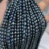 Black Rice Pearl 4-5mm For Jewelry Making DIY Necklace Bracelet Earrings Accessory