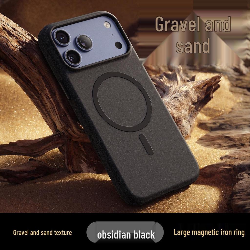 Magnetic Matte Sand Case for iPhone 17 Pro Max - 16PM Protective Cover