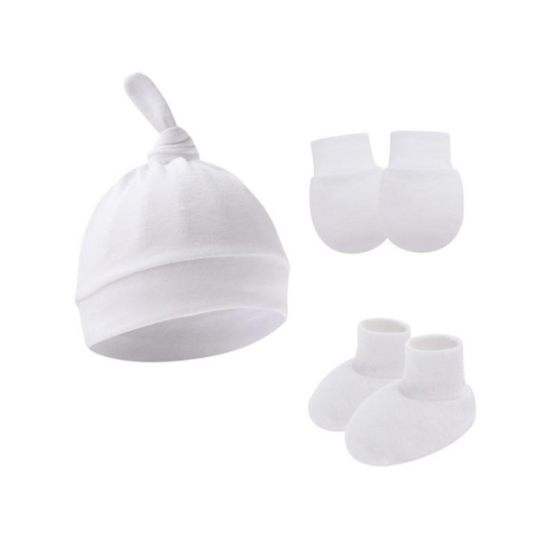 

Детская одежда для младенцев, комплект аксессуаров, детская шапочка, варежки и носки