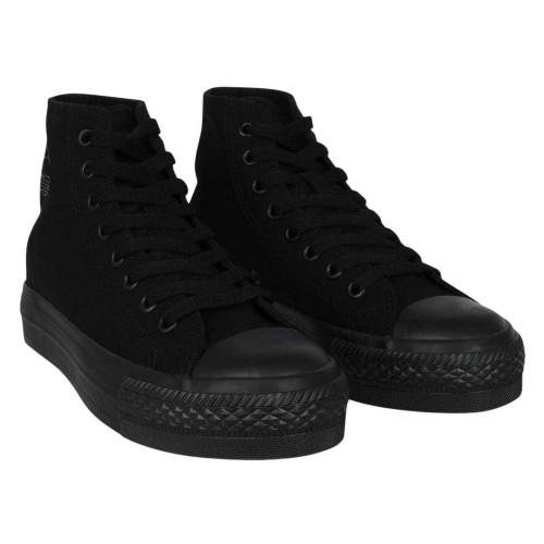 SoulCal Womens/Ladies Canvas High-top Platform High Top Trainers