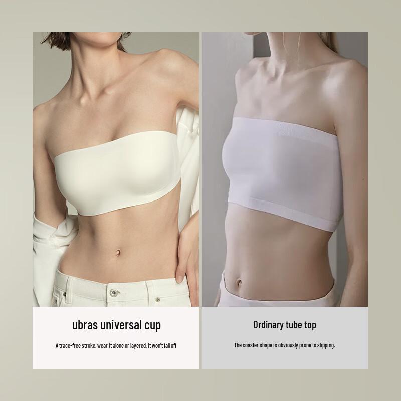 Ubras Yu Shuxin Seamless Two-Way Bandeau Bra