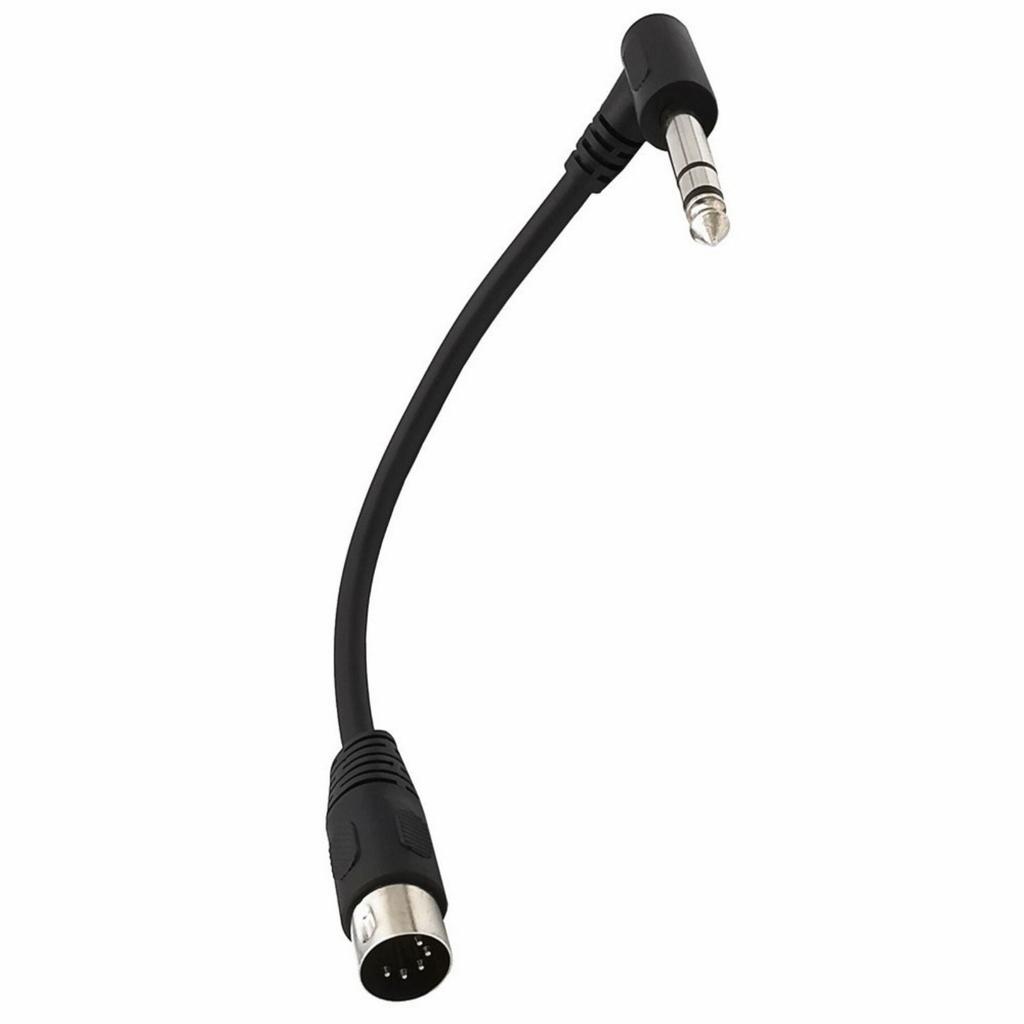 Professional 6.35mm to Din 5 Pin Sound Cable Flexible Connectors Connection Cable for Sound Keyboards Accessories