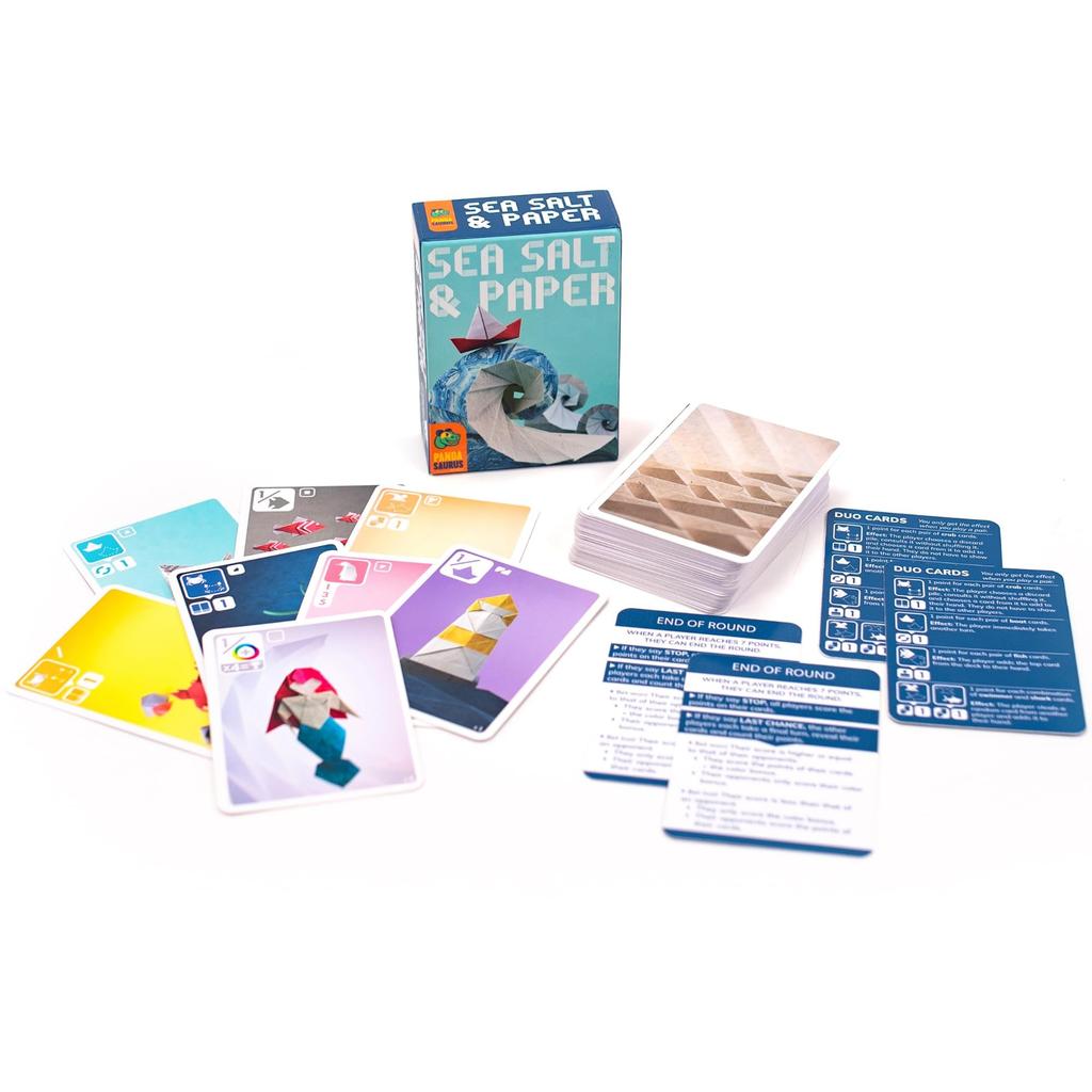 Bestes CABO Pandasaurus Meersalz Papier HIMMELSTEAM Kartenspiel Rasante Taktische Unterhaltung für 2-4 Erwachsene, Familienparty Geschenke