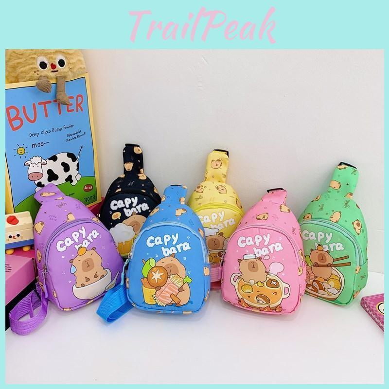 Lightweight Unisex Colorful Kids Crossbody Bag With Fun Print Adventures Outdoor