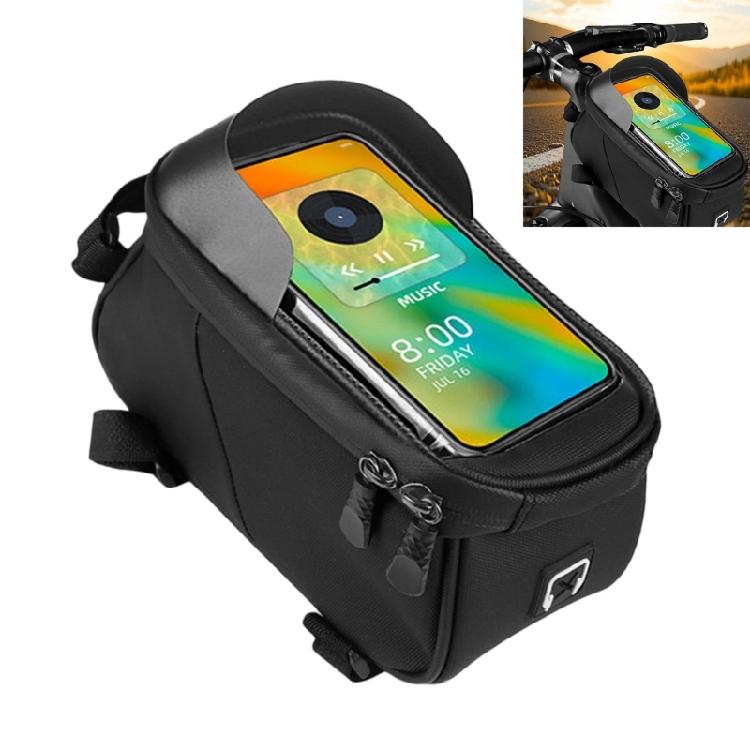 Leichtgewichtige Querstangen-Handy-Aufbewahrungstaschen Schnell lösbare Fahrrad-Vorderrohr-Tasche Fahrradrahmen-Vorderrohr-Tasche