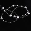 Pearl Beaded Chain Ribbon String DIY