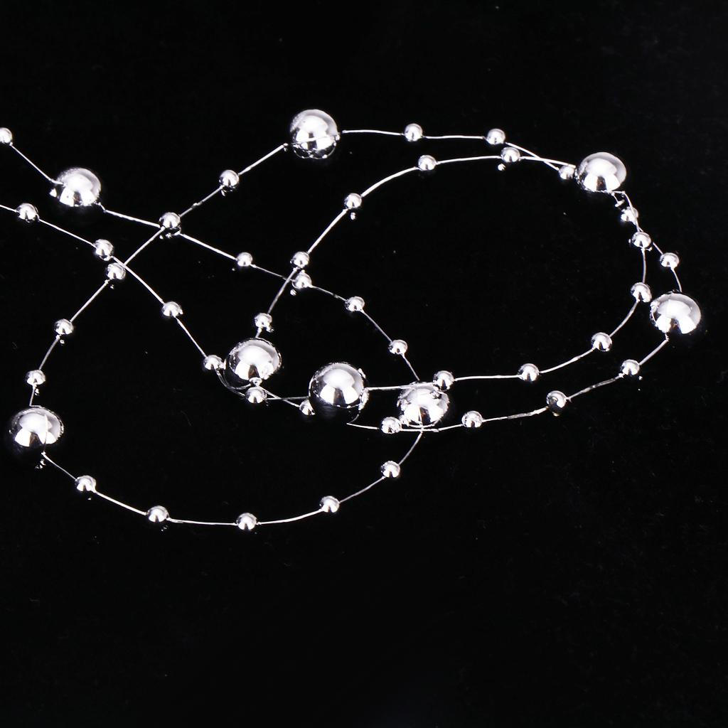 Pearl Beaded Chain Ribbon String DIY