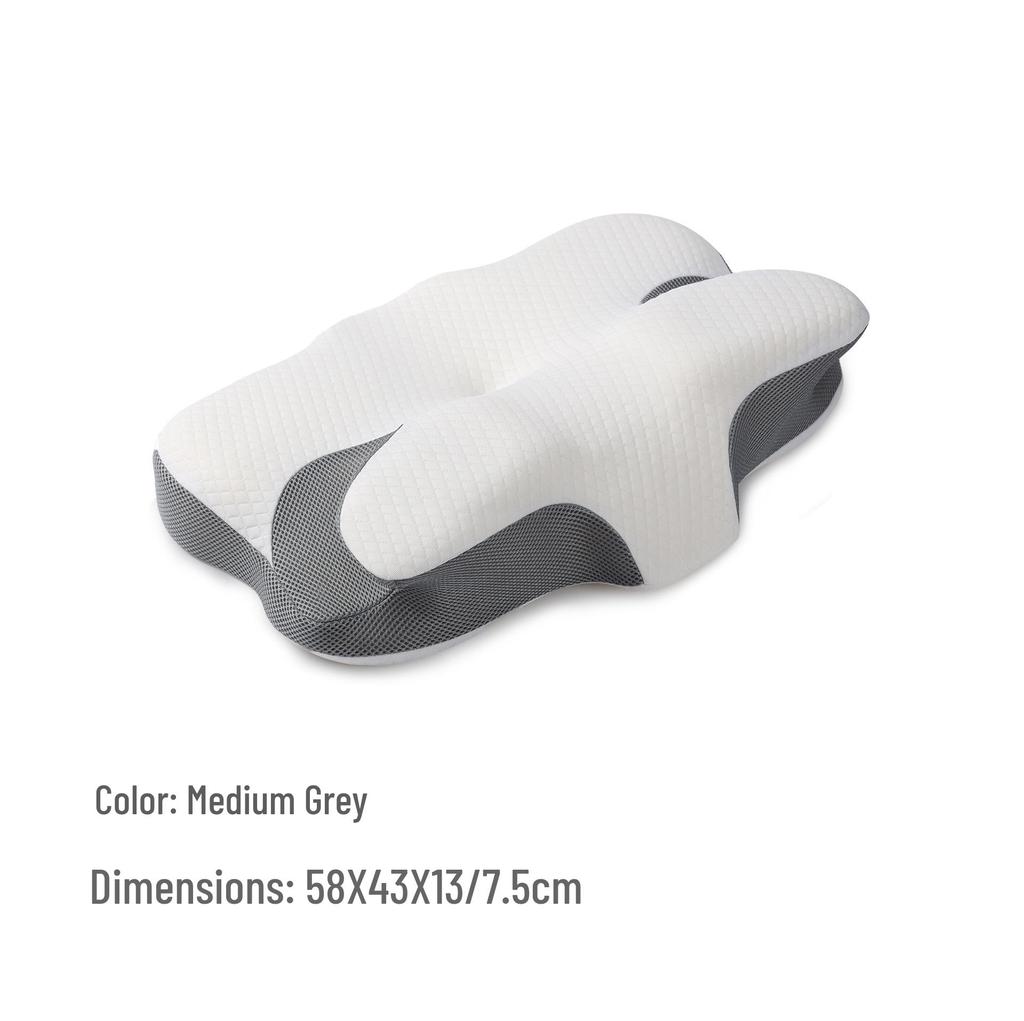 Ergonomic Memory Foam Neck Support Pillow for Side Sleepers