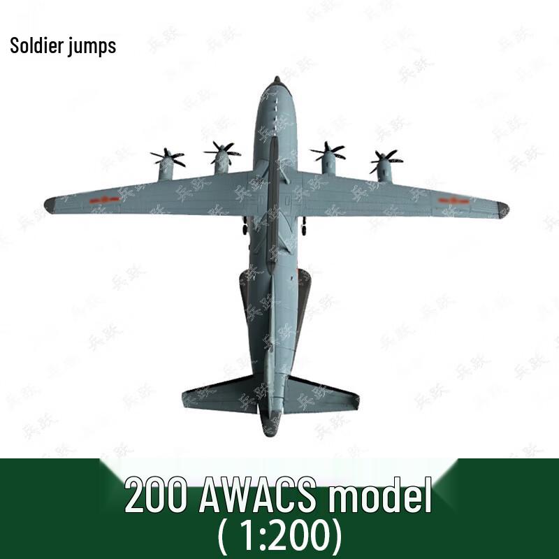 Bingyue 1:200 Alloy Early Warning Aircraft Model