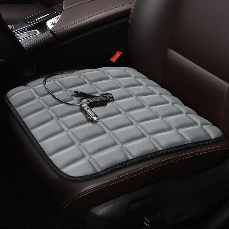 12V Car Seat Heated Cover 3 Gear Adjustable Temperature Electric Heating Pads Heated Car Seat Cushion Winter Seat Warmer
