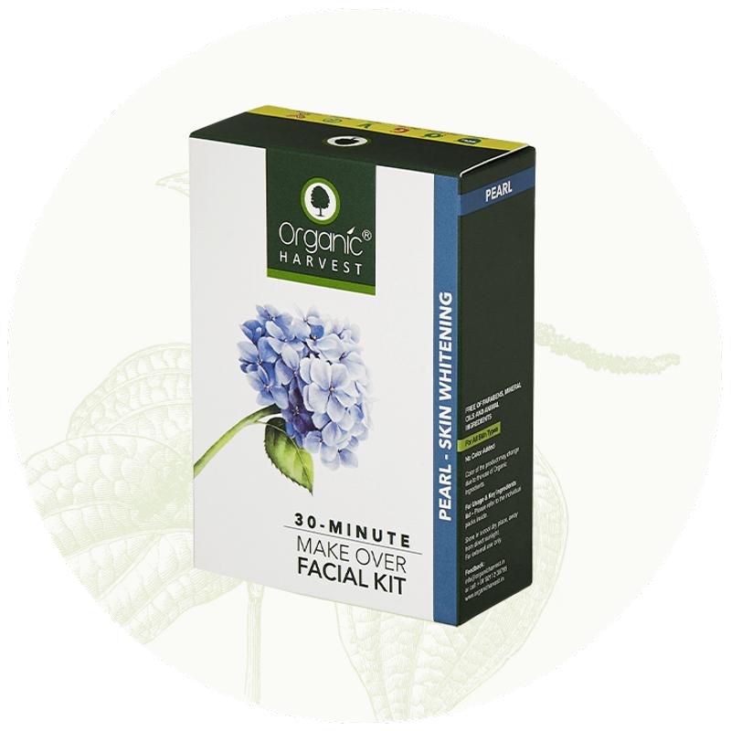 Organic Harvest Kit de Pérolas para Clarear o Tom da Pele