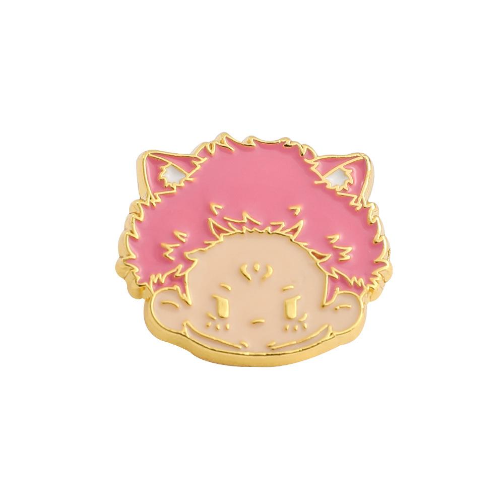 

210 Spells Return to War Metal Badge Creative Five Wushu Alloy Brooch Xia Youjie Pin Accessories