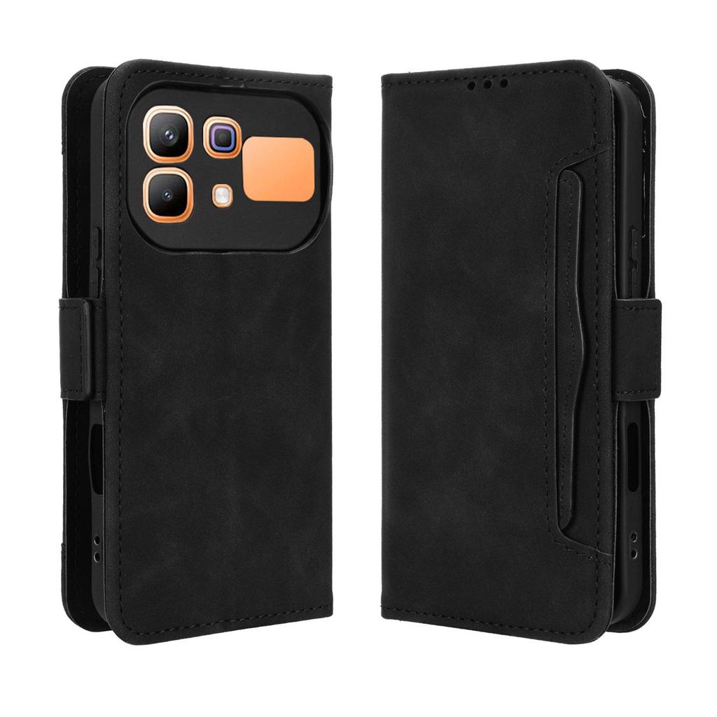 Flip Cover compatible for Infinix Note 60/Note 60 Pro PU Leather Phone Case Full-Body Protection with [RFID Blocking]