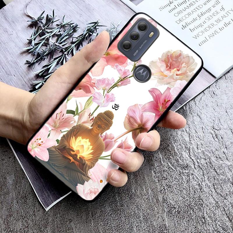 Phone Case For Moto G86 G85 G75 G15 G05 G56 G72 G53 G54 G84 G60 G31 G32 G24 G 5G G Play Buddha