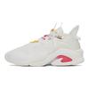 Anta Chunky Sneakers Women's Low Top Ivory White/Red 122028085-3