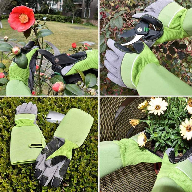 Garden Thorn Proof Glove Unisex Gardening Gloves Lower Planting Yard Work Long Versatile Garden Glove Versatile For Rose Cactus