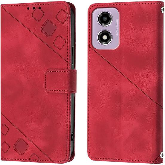 Husă pentru Motorola E14 4G, Husă tip portofel din piele PU, Suport pentru carduri de credit Suport Kickstand Protecție magnetică anti-șoc Flip Husă de telefon pentru bărbați Femei Doamnă pentru