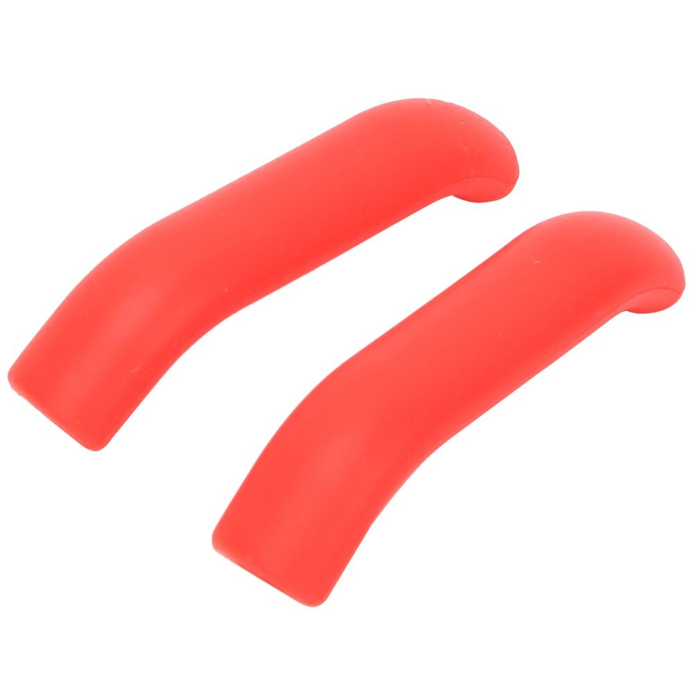 5 Pair   Silicone Mountain Road Bike Brake Lever  or Anti skid Brake Handle Cover   Accessory(Red )