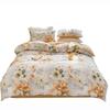 Duvet Cover Set for Double Bed 100% Cotton Quilt Cover Comforter Covers with 2pc Pillowcase Luxury Flower Printed Bedding Set