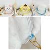 Chiikawa Plush Backpack For Kids Girls Boys With Splicing Design And Nylon Lining