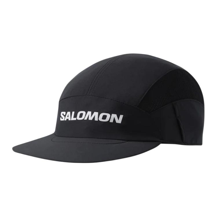 SALOMON Athleisure Polyester Baseball Caps Unisex Black ld0100900 OSFA