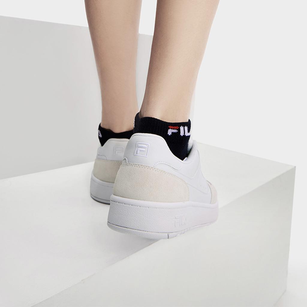 New FILA Targa Low Top Skateboard Shoes Women's FILA White F12W432204FWT