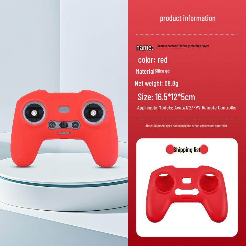 

Silicone Protective Case for DJI Avata2 Remote Controller Rocker: Drone Accessory