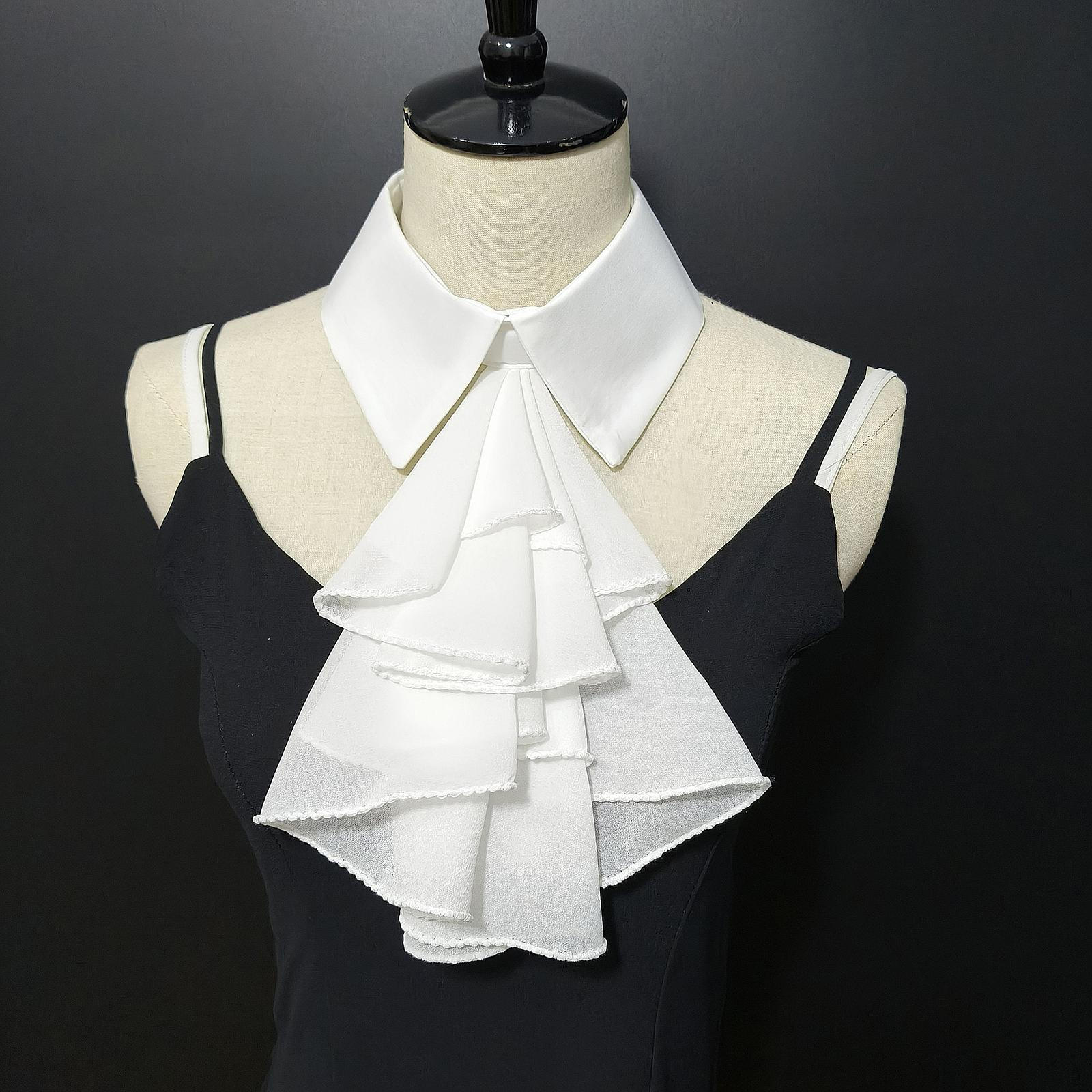 

Съемный галстук-бабочка для женщин, многослойное украшение для платья