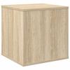 Vinyl Album Box 2 Pcs. Sonoma Oak 37 X 36.5 X 38 Cm