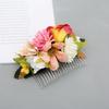 Bohemia Brides Wedding Flower Hair Comb Hairpin Bridesmaid Headdress Hair Combs Hair Accessories For Women Girls Floral Hairpins