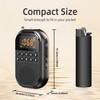 [Mini Radio Pro] USB/SD Dual Card Decoding | HD Radio Sound Quality | Portable Outdoor Audio | One-click Search Station