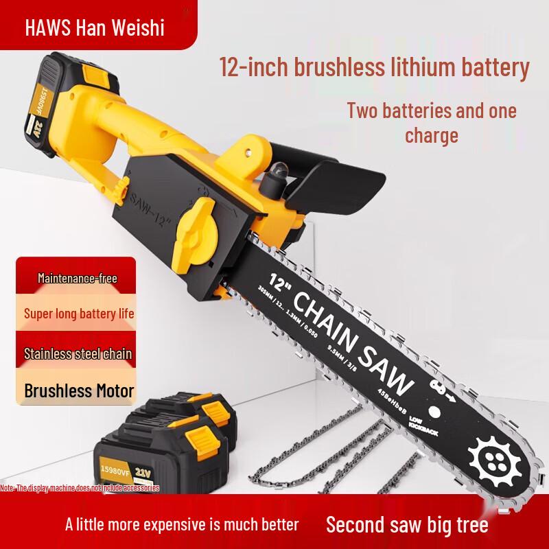 

Hanweishi Cordless Electric Chainsaw CN plug (adapter included)